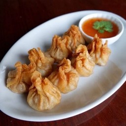 (D)-เกี๊ยวกุ้งกรอบ