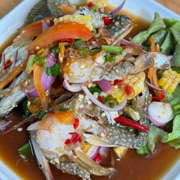 ยำปูม้า