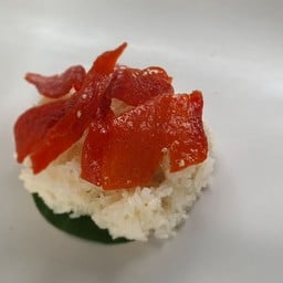 ข้าวเหนียวหมูหวานหมูฝอย เจ๊หมวย