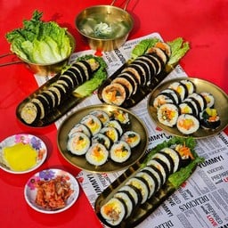MOK JA Kimbab korean food (มอกจา) คิมบับ อาหารเกาหลี