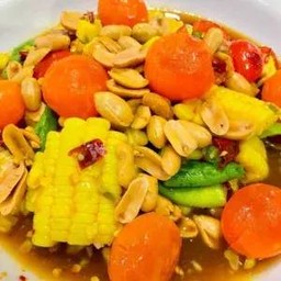 ตำข้าวโพดไข่แดง