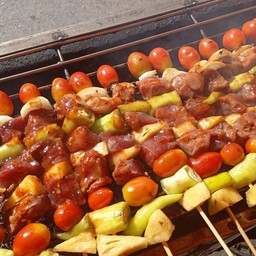 บาร์บีคิว หมูสามชั้น