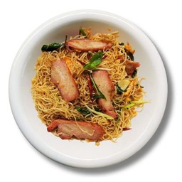 (D)-หมี่ฮ่องกงผัดพริกแห้ง