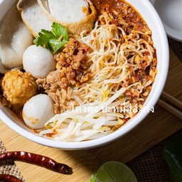 (D)-บะหมี่ต้มยำ