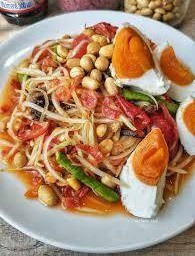 ตำไทยไข่เค็ม