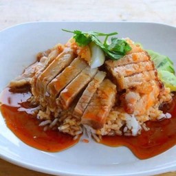 ข้าวหมูกรอบ