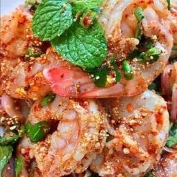 ลาบกุ้งสุก🥰