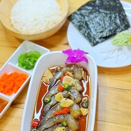 เซ็ต กุ้งดองซีอิ้วเกาหลี