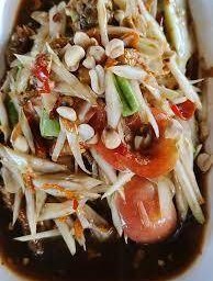 ส้มตำโอปากแดง(หลังโรงพัก)