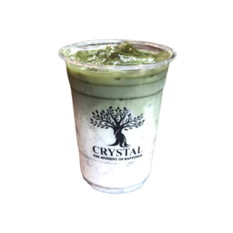 มัทฉะลาเต้เย็น