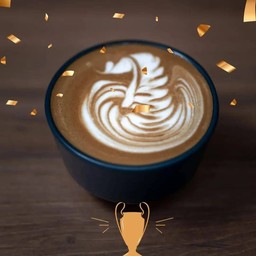 ลาเต้ร้อน