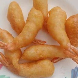 กุ้งชุบแป้งทอด