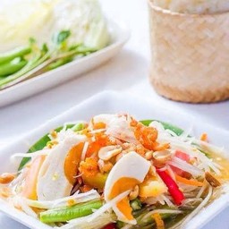ตำไทยไข่เค็ม