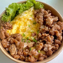 10Xข้าวไข่ข้นหมูสับ 10 กล่อง