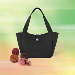Mooncake premium set favorite flavor with black tote bag