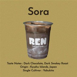 Sora Iced Latte