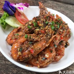 กุ้งผัดพริกเกลือ