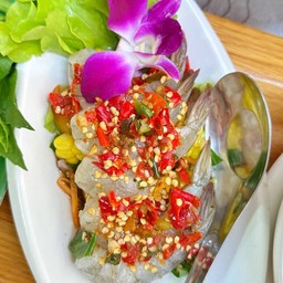 ยำกุ้งสด