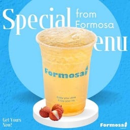 ชาเขียวลิ้นจี่