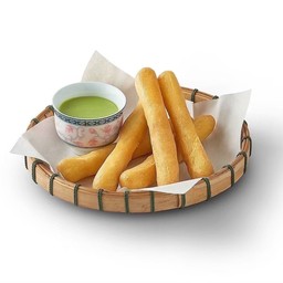 ปาท่องโก๋แท่ง+สังขยา