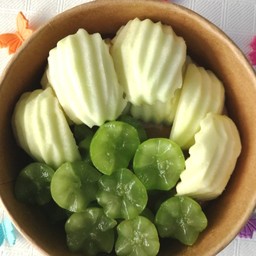 (18)แอปเปิ้ลเปรี้ยว+องุ่นหวานลงตัว
