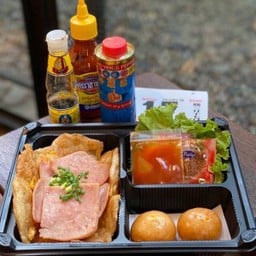 oA-คั่วแฮม + ซาลาเปาไส้ครีมมินิ 2ลูก