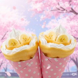 เครปวิปครีมกล้วยหอม