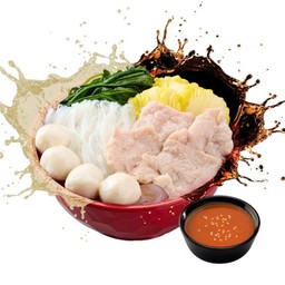 ชาบูชิ สุกี้หมู (น้ำซุปพิเศษ)