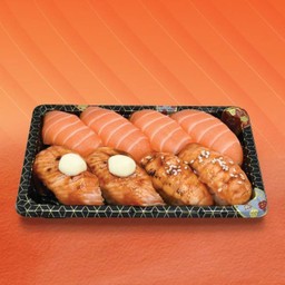 ชุดแซลมอนและแซลมอนเทอริยากิ