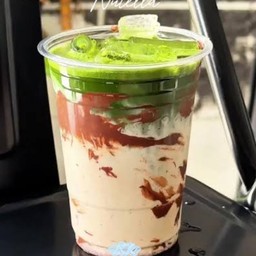 นูเทลล่ามัทฉะลาเต้