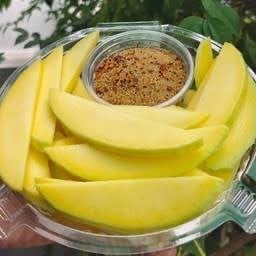 วาฟเฟิล&ผลไม้ปอกพร้อมทาน