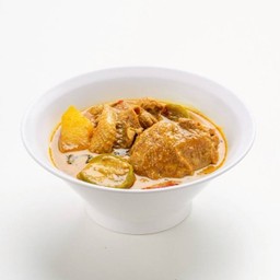 แกงเขียวหวานไก่ (กับข้าว)