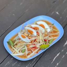 ตำไทยไข่เค็ม