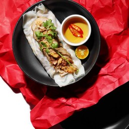 ก๋วยเตี๋ยวหลอดหมูสับ กุ้ง