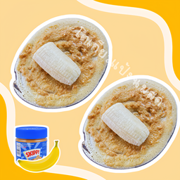 โตเกียวเนยถั่ว + กล้วยหอม( 2ชิ้น)
