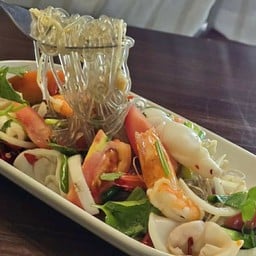 ยำวุ้นเส้นเกาหลี ทะเล