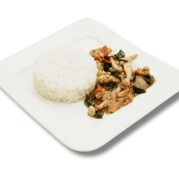 ข้าวกะเพราเนื้อสับจากพืช 1 PC