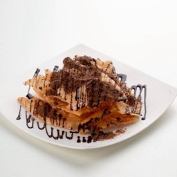 โรตีกรอบ+โอวัลติน+ช็อกโกแลต