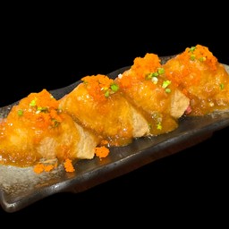 เต้าหู้ปลาสดซอสโตมุ4คำ