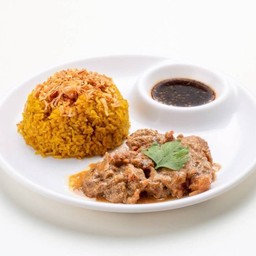 ข้าวหมกเนื้ออบ