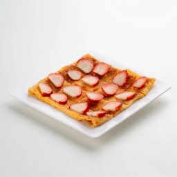 โรตีเหลี่ยม+สตอเบอร์รี่