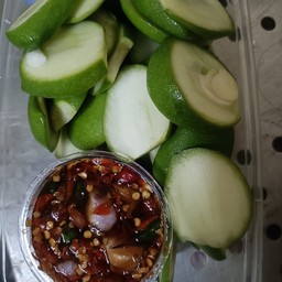 มะม่วงเบาใต้ น้ำปลาหวาน