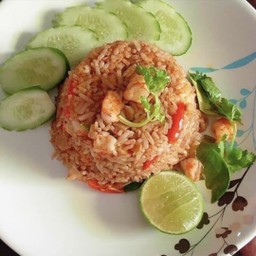 ข้าวผัดน้ำพริกกะปิ.