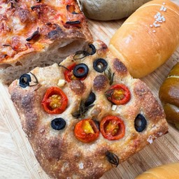 20% off Sourdough Focaccia - Tomato & Olive