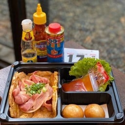 oA-คั่วเบคอน + ซาลาเปาไส้ครีมมินิ 2ลูก