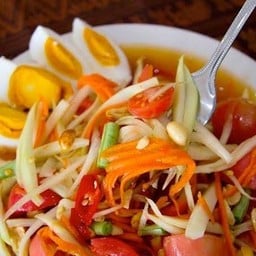 ตำไทยไข่เค็ม