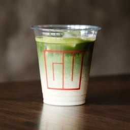 มัทฉะลาเต้เย็น