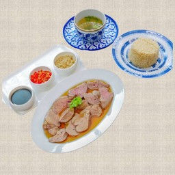 ข้าวมันตับสิงคโปร์