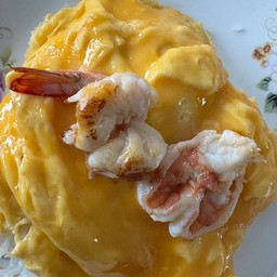 ข้าวไข่ข้นกุ้ง