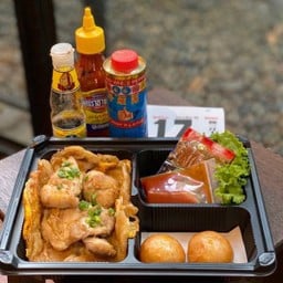 oA-คั่วไก่ + ซาลาเปาไส้ครีมมินิ 2ลูก